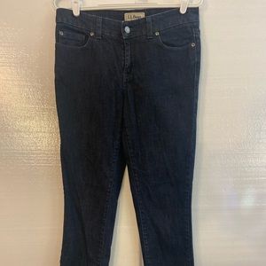 LL Bean straight fit size 4 jeans